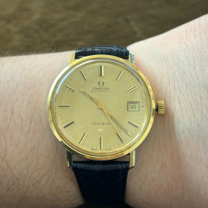 楽天市場】OMEGA オメガ 腕時計 メンズ ジュネーブ 自動巻き ラウンド  