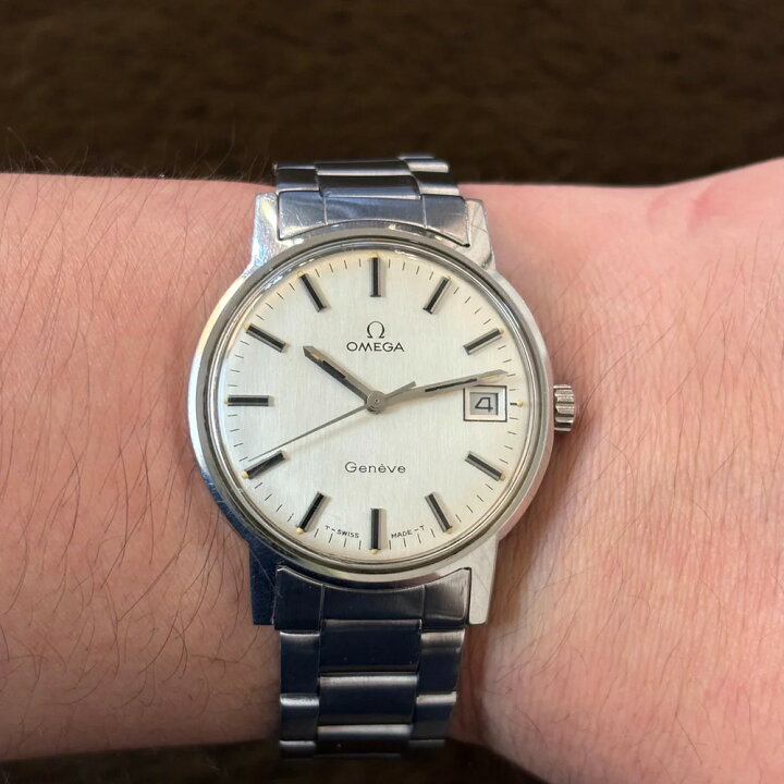 楽天市場】OMEGA オメガ 腕時計 メンズ ジュネーブ Ref.136.070 手巻き  