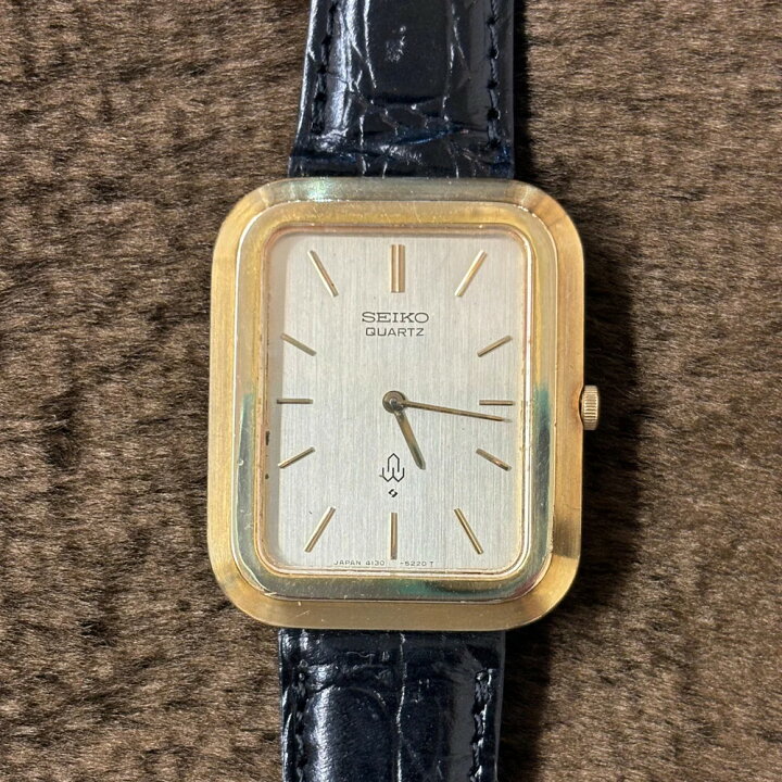 楽天市場】SEIKO セイコー 腕時計 メンズ 18KT QZ Ref.4130-5220 