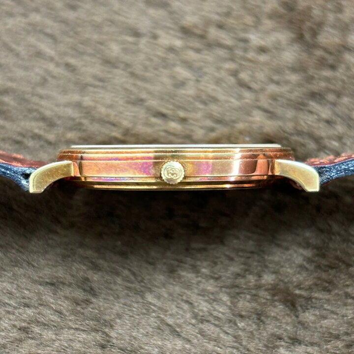 楽天市場】GUCCI グッチ 腕時計 メンズ ラウンド 700M K18 YG クォーツ 