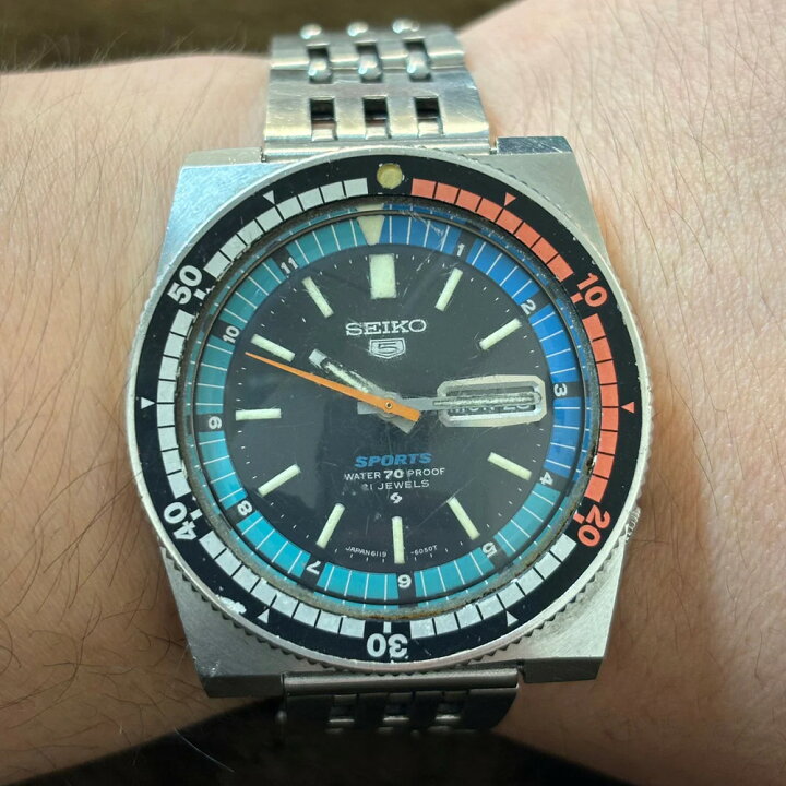 楽天市場】SEIKO セイコー 腕時計 メンズ 5スポーツ Ref.6119-6050 