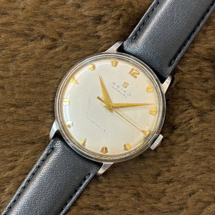 SEIKO Marvel セイコー DIASHOCK 17JEWELS 17石 手巻き 稼働品の買取 