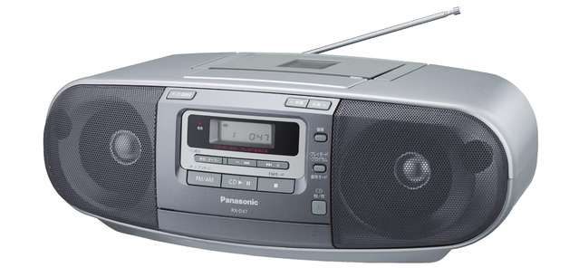送料無料 在庫あり お手持ちのカセットテープも使える ワイドFM対応 CD AM パナソニック FM CDラジカセ メイルオーダー 即納最大半額 ポータブルステレオＣＤシステム RX-D47
