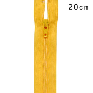 YKK 3コイルファスナー オープン(3CF DAO OP) 20cm 506.ヤマブキイロ 08Co99_