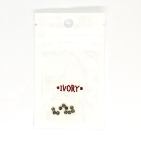 ＼期間限定10%OFF／ ドール用 2つ穴 メタルボタン 3mm 10個入 AG.アンティークゴールド 06Ab99_