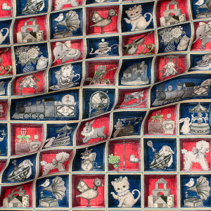 ���n 22fabric -�j�����j�����t�@�u���b�N- 10th collection TOY�i�C�g�{�b�N�X/�Ȗ��V�[�`���O�iDP-4856�j 5C.���b�h×�l�C�r�[ 09Ac04j