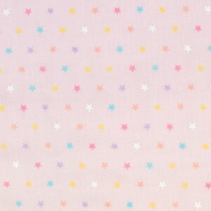 生地 ホーミーコレクション 星柄/ダブルガーゼ(GH13044S) F.ピンク系 09Bo35_