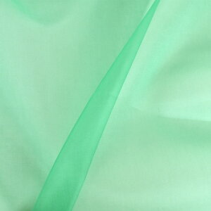 生地 シルクオーガンザ 4.5匁/シルクオーガンジー(3000) 14.ミントグリーン 10Bg10_