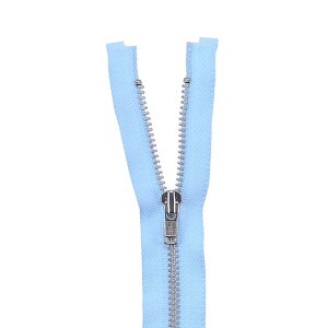 YKK メタルファスナー YZiP(3Y DA OP) シルバー オープン 60cm 542.アイスブルー 08Co99_