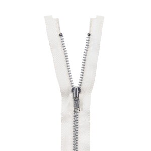 YKK メタルファスナー YZiP(3Y DA OP) シルバー オープン 60cm 841.オフ 08Co99_