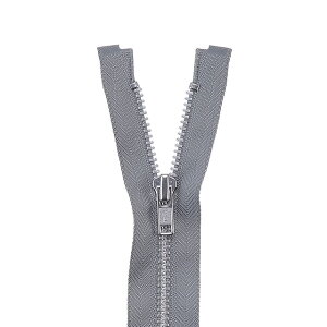 YKK メタルファスナー YZiP(4Y DA OP) シルバー オープン 60cm 577.サンドグレー 08Co99_