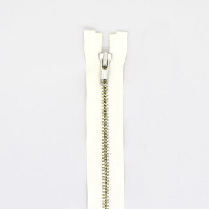 YKK メタルファスナー(4MN DA OP) シルバー オープン 100cm 841.オフ 08Co99_