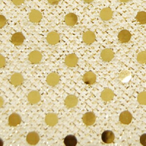 生地 スパンラメジャージミニ(899) 2.白×ゴールド 10Ad06_