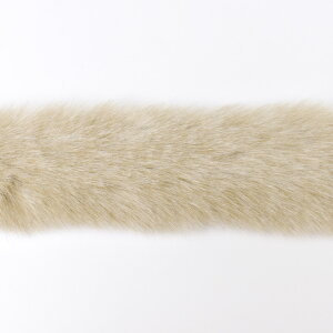 フェイクファーテープ 約50mm幅 (2100) 10.ベージュ 08Cl99_