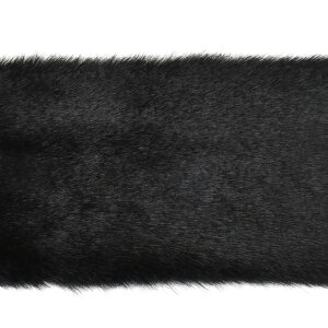 フェイクファーテープ 約120mm幅 (2100) 3.黒08Cl99_