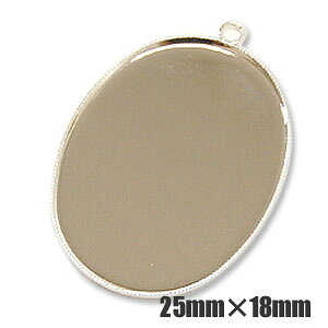 ~[Miy_ggbvj ȉ~^ 25mm×18mm Vo[ 06Af99_