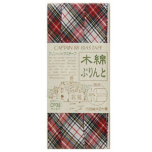 CAPTAIN88 �ؖȂՂ��ƃo�C�A�X�e�[�v/�`�F�b�N�� ���܁iCP38�j 20mm�� 61.���n×�Ԍn 08Bi99_