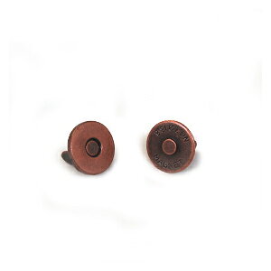 薄型マグネットボタン 差し込みタイプ（1134） 14mm B.ブロンズ (H)_6a_