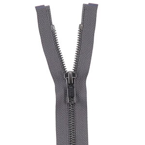 YKK メタルファスナー エクセラ(5SGWH DA OP) アンティークシルバー オープン 100cm 405.トープ 08Co99_