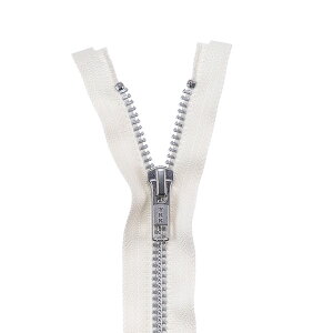 YKK メタルファスナー YZiP(5Y DA OP) シルバー オープン 60cm 841.オフ 08Co99_