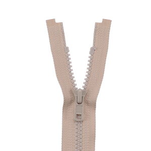 YKK 5ビスロンファスナー(5VS DA OP) オープン 60cm 572.ライトアッシュベージュ 08Co99_