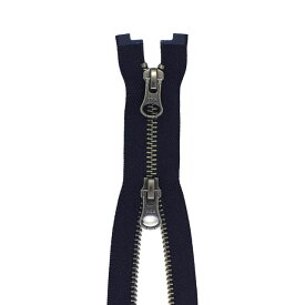 YKK メタルファスナー（5RGMTH DALH MR） ディープネイビー 逆開オープン 100cm 169.ディープネイビー 08Co99_