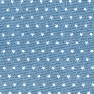 〔メール便対応商品〕 生地 ホーミーコレクション 星柄/ダブルガーゼ(GH13044S) I.デニム風紺 09Bo35_