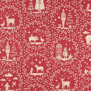 k[֑Ήil n Tilda-eB_- Merry Little ChristmasRNV Paperscenes y[p[V[i100625j Burgundy.o[KfB 09Ac04_