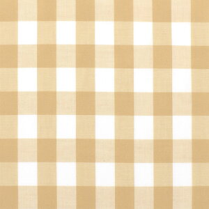 〔メール便対応商品〕生地 ギンガムチェック(240014-7) 711.ベージュ 09Bk22_