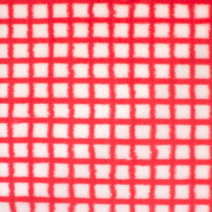 生地 チェックファー(NO165) 2.白ピンク 10Bn99_