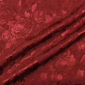〔メール便対応商品〕生地 ファンシージャガード(G1000) 8ダークレッド 10Aa05_