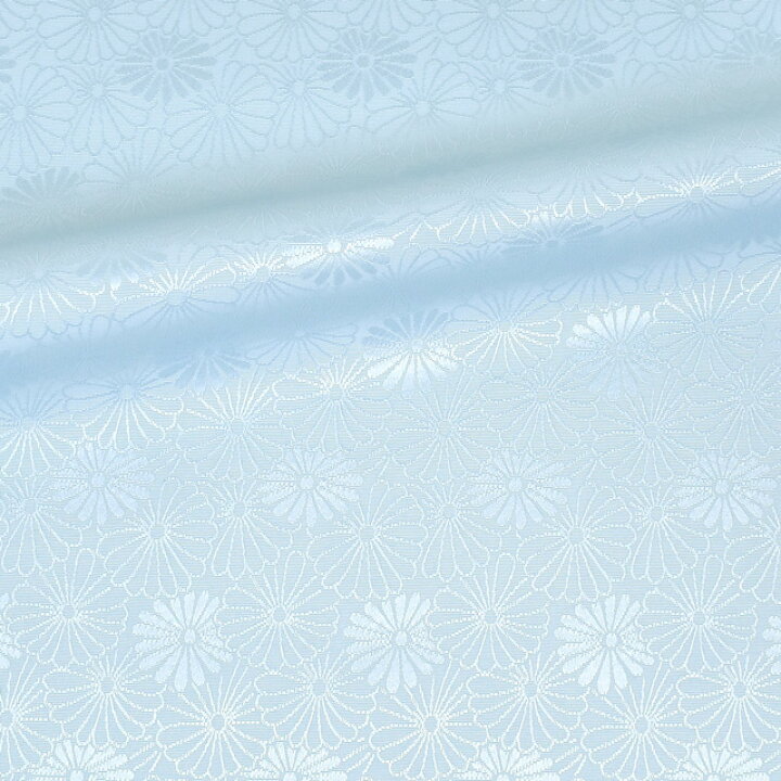 楽天市場】＼期間限定5％OFF／ 生地 地紋織 紋菊 11.薄水色 (H)_k4_ 