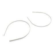 ドール用 ワイヤーカチューシャ 大 約75mm シルバー 2本入 06Ab99_