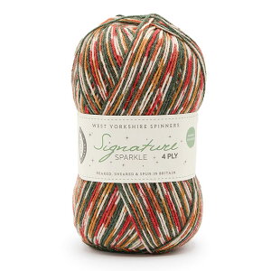 ю West Yorkshire Spinners-EGXg[NV[Xsi[Y- Signature 4ply SparkleEVOl`[4vCXp[N 1208.Yuletide 06Co99_