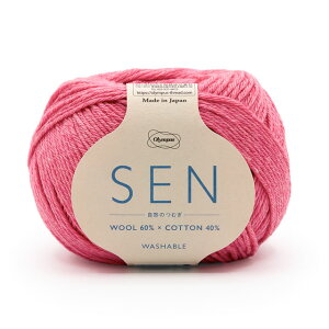 毛糸 オリムパス 自然のつむぎSEN 307.バブルガムピンク 06Co99_