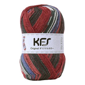 毛糸 Opal-オパール- KFSオリジナルカラー 4ply/4本撚り KFS103.ワインレッド/エンジ・パープル系マルチカラー 06Co99j