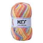 毛糸 Opal-オパール- 家族の笑顔 4ply/4本撚り KFS116.赤ちゃんの笑顔/オレンジ・イエロー系マルチカラー (M)_b1j