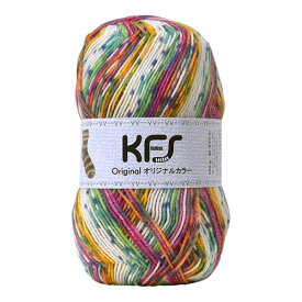 毛糸 Opal-オパール- KFSオリジナルカラー 4ply/4本撚り KFS125.遊園地/ピンク・イエロー系マルチカラー (M)_b1j