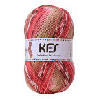 毛糸 Opal-オパール- KFSセレクション 4ply/4本撚り KFS132.チリ/レッド系マルチカラー (M)_b1j