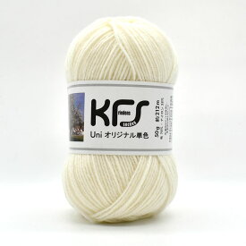 毛糸 Opal-オパール- KFSオリジナル単色 4ply/4本撚り 50g ナチュラルホワイト (M)_b1j