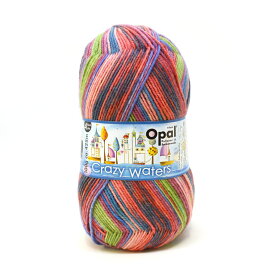 毛糸 Opal-オパール- クレイジーウォーターズ 4ply/4本撚り 11312.ウォーターダンス (M)_b1j