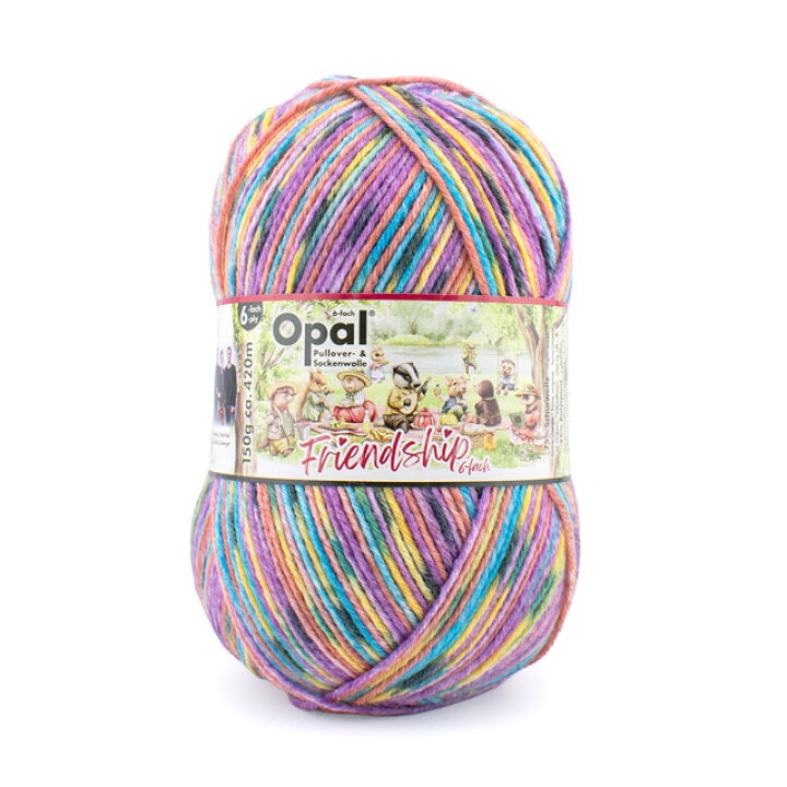 楽天市場】毛糸 Opal-オパール- フレンドシップ 6ply/6本撚り 11560 