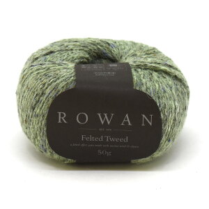 �ю� ROWAN-���[����- Felted Tweed�E�t�F���e�b�h�c�C�[�h�iZ036000�j 184.Celadon 06Co99j