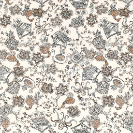 生地 LIBERTY FABRICS リバティ・ファブリックス タナローン 2021AW THE ARCHIVIST'S EDIT OperaCarousel オペラ・カルーセル（DC31438） C (H)_k4j