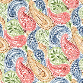 生地 LIBERTY FABRICS リバティ・ファブリックス タナローン 2021AW THE ARCHIVIST'S EDIT DecoPaisley デコ・ペイズリー（DC31447） A (H)_k4j