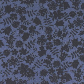 生地 LIBERTY FABRICS リバティ・ファブリックス エアリーコット 2022AW Edenham エディナム（3637071） J22G.ネイビー (H)_k4j