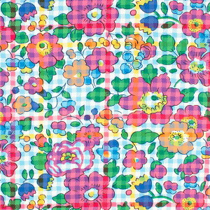 �k���[���֑Ή����i�l ���n LIBERTY FABRICS ���o�e�B�E�t�@�u���b�N�X �^�i���[�� 2026SS Floral Rebellion Betsy Check �x�b�c�B�E�`�F�b�N�i26-36361039�j 26BU.�u���[ 09Ac04j