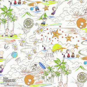 �k���[���֑Ή����i�l ���n LIBERTY FABRICS ���o�e�B�E�t�@�u���b�N�X �^�i���[�� PEANUTS(TM) COLLECTION vol.3 Sunny Holiday �T�j�[�E�z���f�B�iDC34860�j J26C.�I�t×�}���` 09Ac04j
