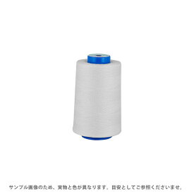 工業用ミシン糸 フジックス キングスパン 60番 3000m巻（4823） 色番401.白 08Ab99_