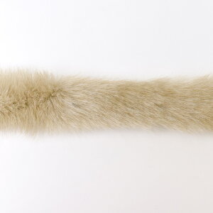 フェイクファーテープ 約25mm幅 (2100) 10.ベージュ 08Cl99_